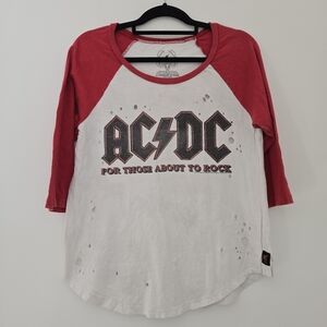 Trunk LTD Vintage style ACDC tour shirt - size Medium